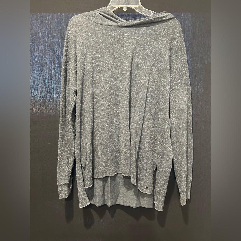 Gray long sleeved shirt